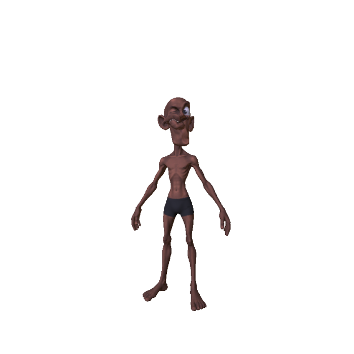 Scary Skinny Guy