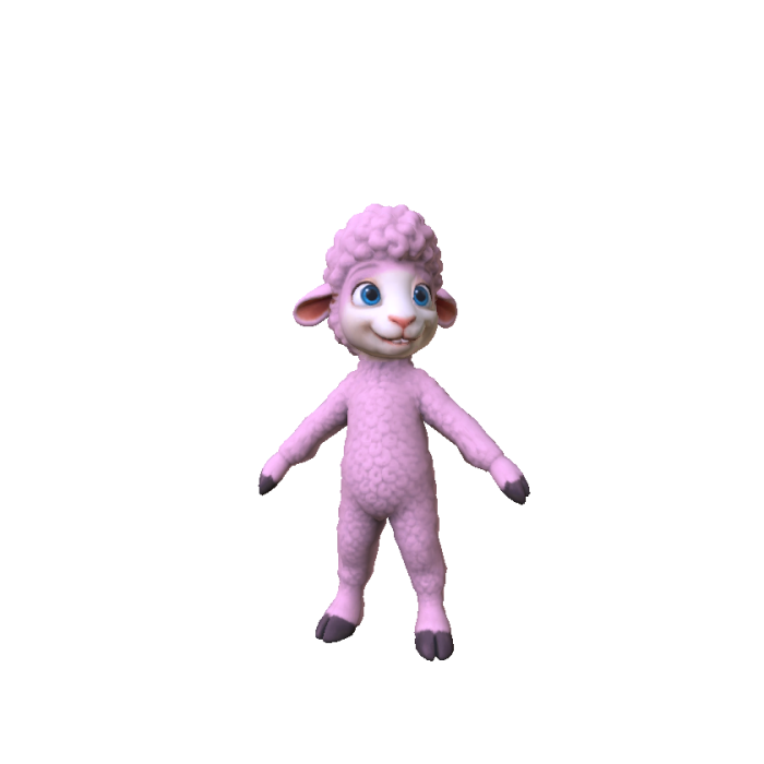 Cute Kawaii Lamb