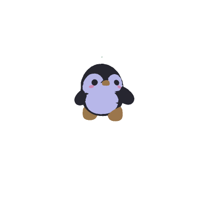 2D Mini Penguin - Cute