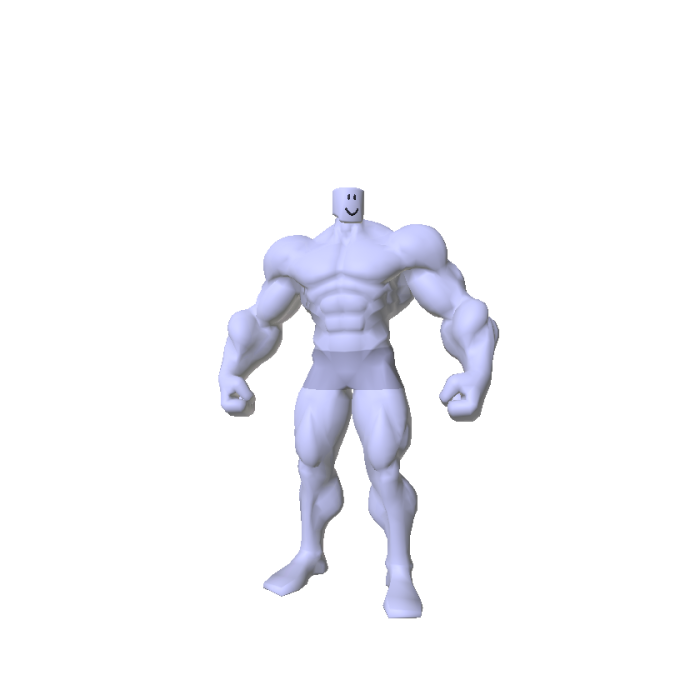Muscular Man 2D