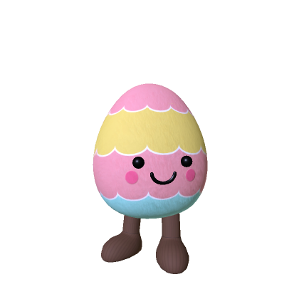 Mini Pink Easter Egg Plushie thumbnail