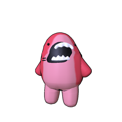 Cute Mini Shark (Red) thumbnail
