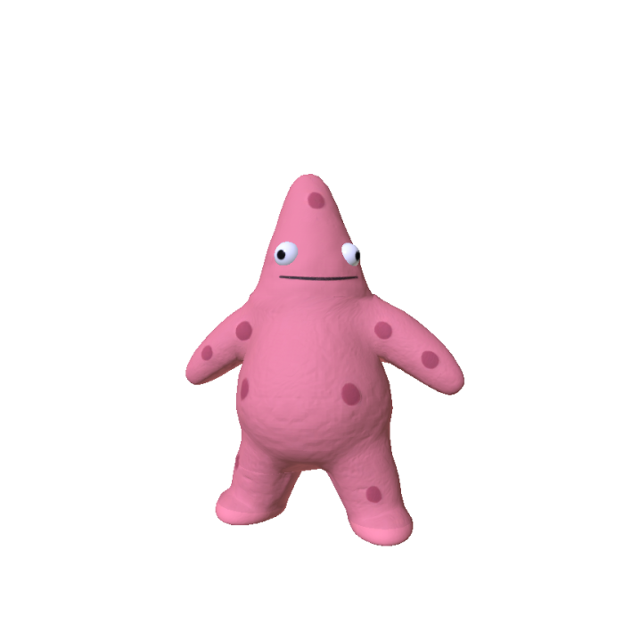 Goofy Pink Starfish Bootleg