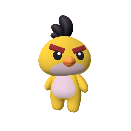 Mini Yellow Bird Plushie