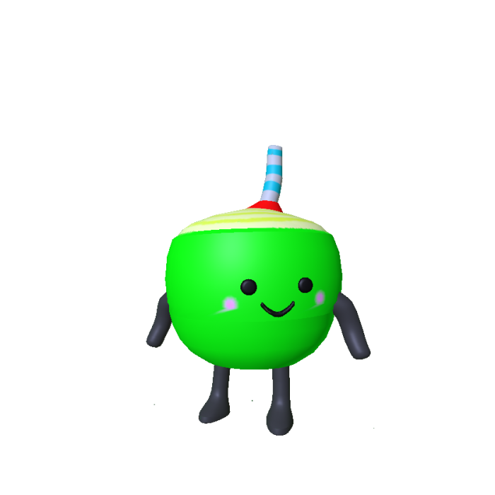 Cute Mini Green Coconut