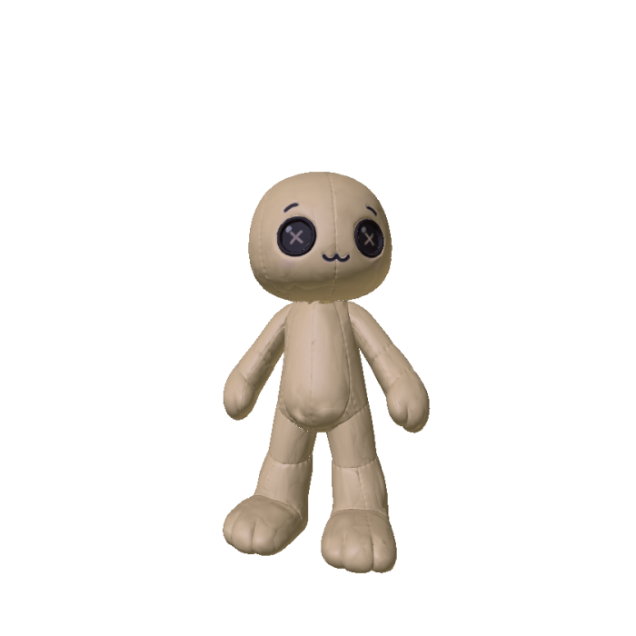 Plush Bear Body (RECOLORABLE)