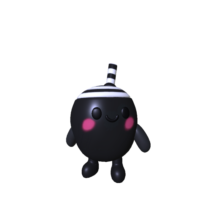 Cute Little Black Coconut