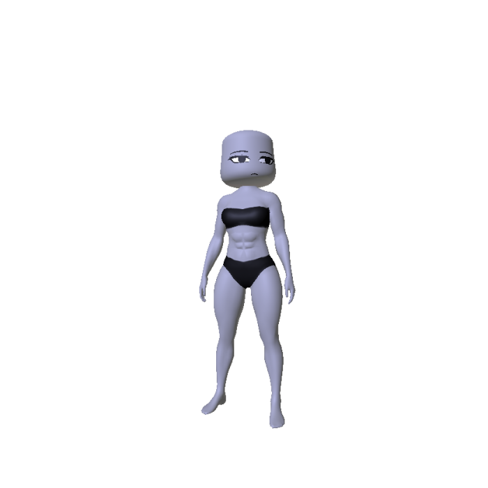 Athletic Gym Woman Body