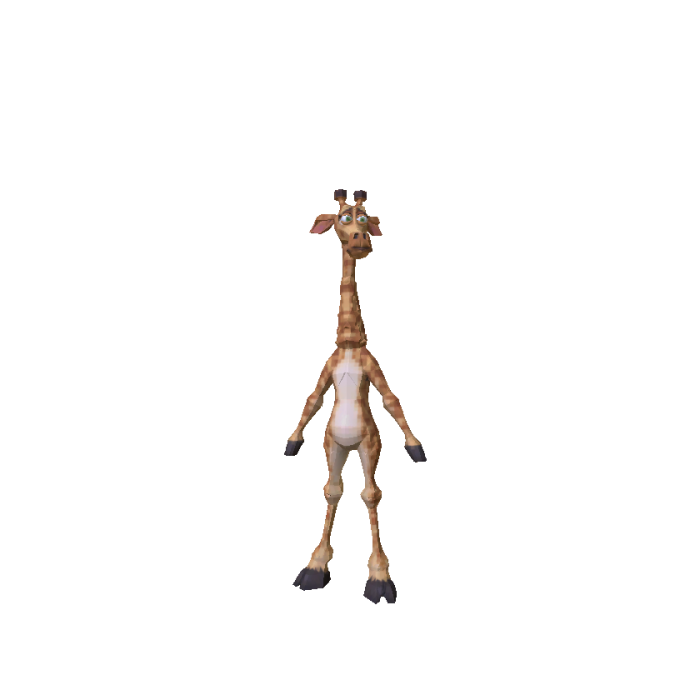 Giraffe - Low Poly
