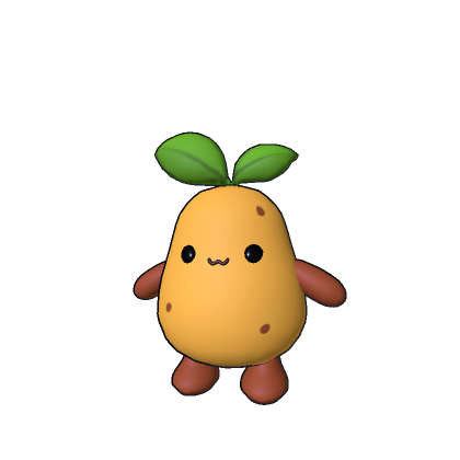 Cute Mini Sprout Potato 🥔🌱