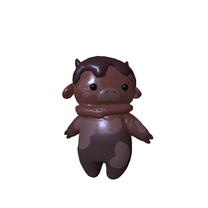 Chocolate Ice Cream Cow