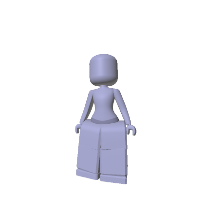 Woman Slim Blocky Doll