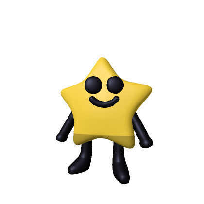 Cute Mini Star (Recolorable)