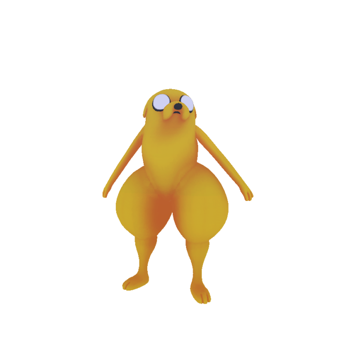2D Jake the Dog