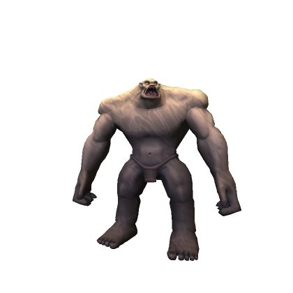 Ogre Monster Creature Yellow