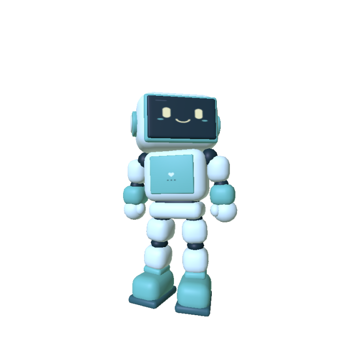 Cute Mint Robot - Semmi