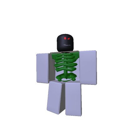 1x1x1x1 Green Skeleton thumbnail
