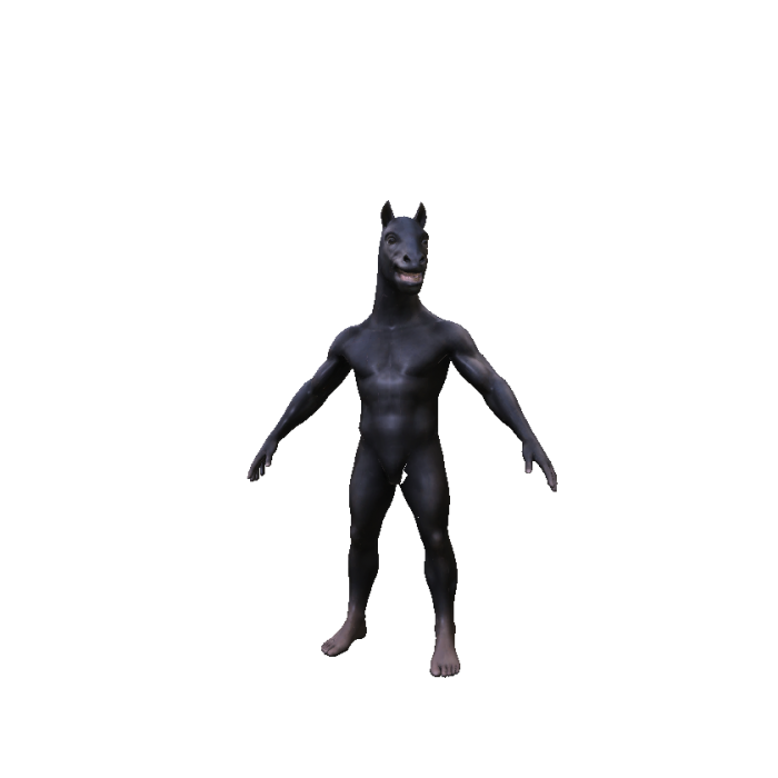 Randy Mustang Horse meme funny cute animal