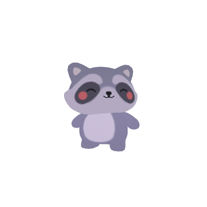 Mini Raccoon Plushie