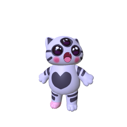 Mini Alien Cat