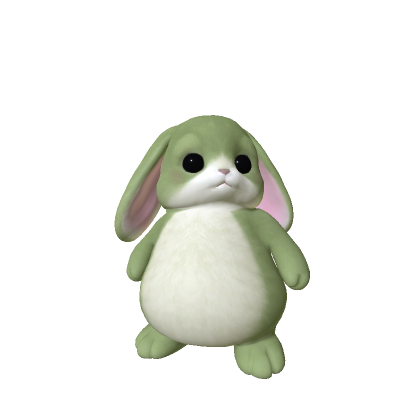 Mini Chubby Matcha Bunny