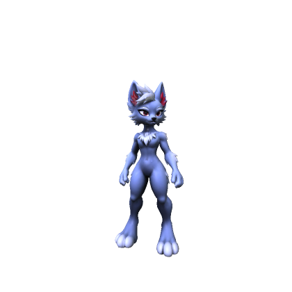 Ice Furry Wolf