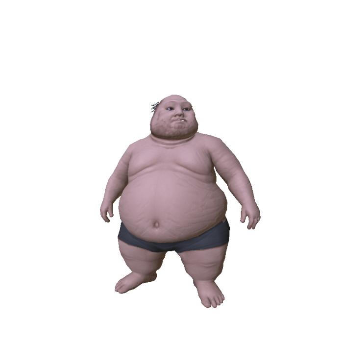 Fat chud (RECOLOURABLE)
