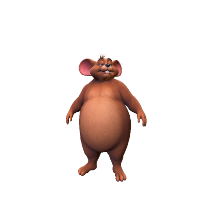 Big Obese Hamster Body