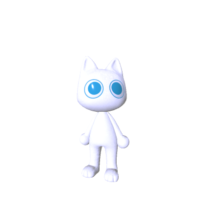 Mini White Cat thumbnail