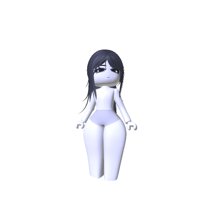 R15 ผู้หญิง - ตุ๊กตาน่ารักไอคอนบับเบิ้ล 2D
