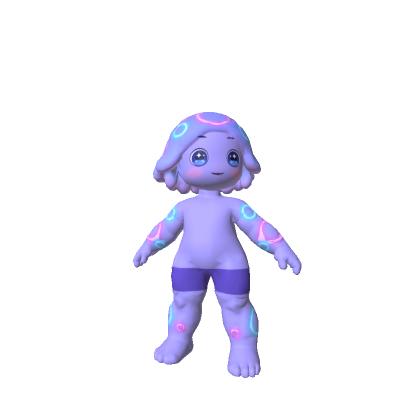 Bioluminescent Jellyfish Kid