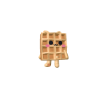 Cute Mini Cat Waffle