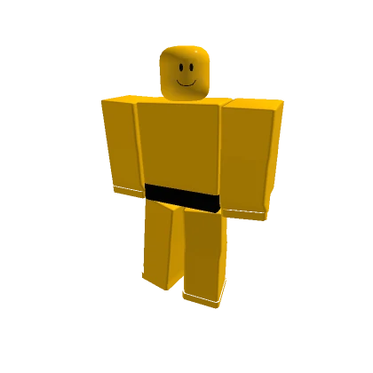 Golden Blocky Guy