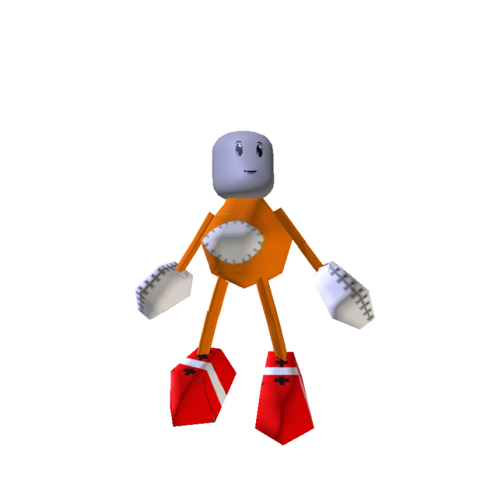 Creepy Fox Doll Body