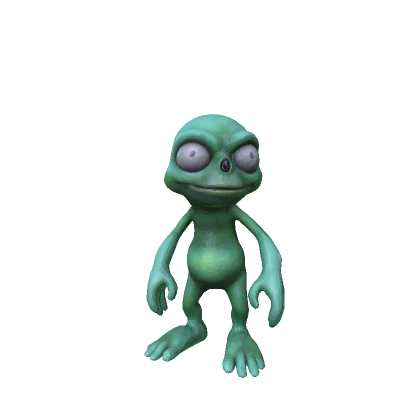 Scary Alien 👽 Funny Meme Troll Animal Costume thumbnail