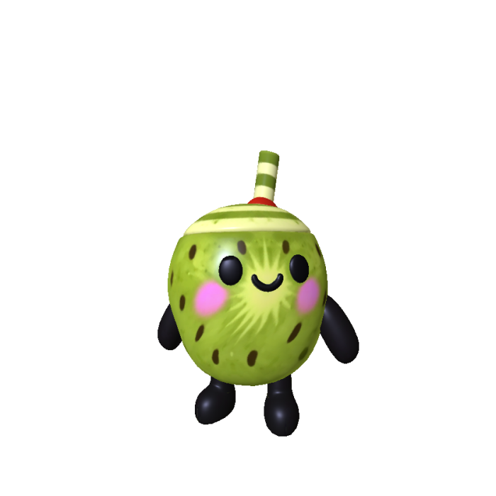 Cute Little Kiwi Coconut