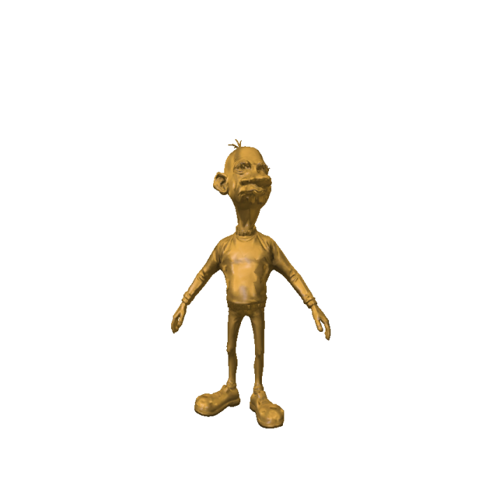 Golden Man - Goofy Funny Meme