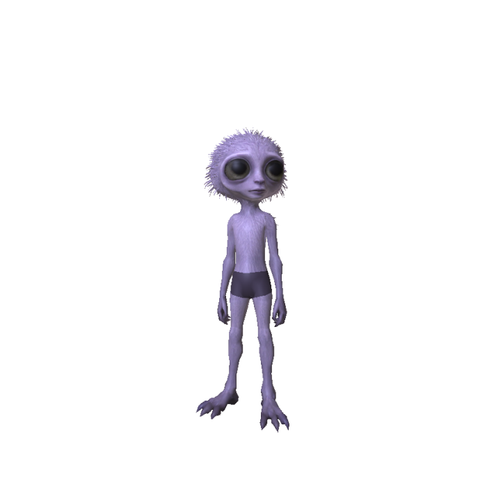 alien man