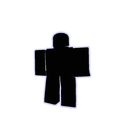 white outline blocky