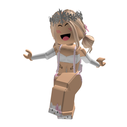 Roblox Girl Aesthetic Gfx Png, Transparent Png is free transparent