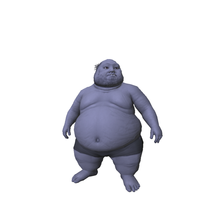 Fat chud (RECOLOURABLE)