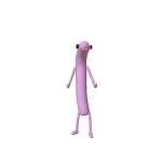 Legged Silly Worm - [2D & 3D Clothing]
