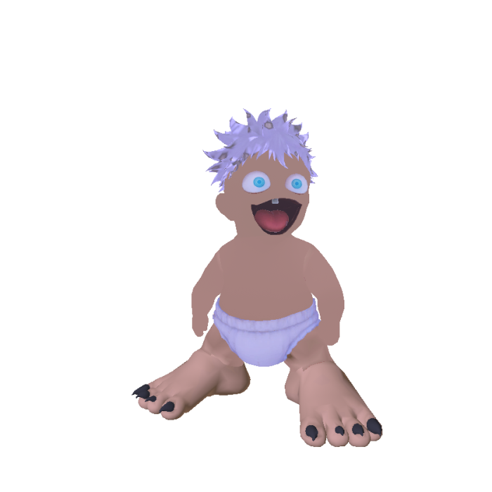 2D Mini Gojo Meme