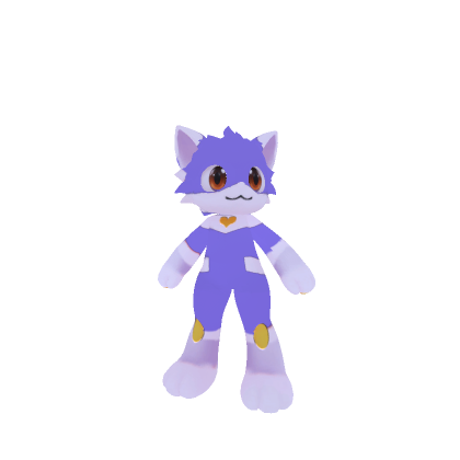[2D] Cute Purple Fox