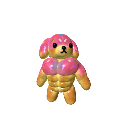 Buff Puppy Donut