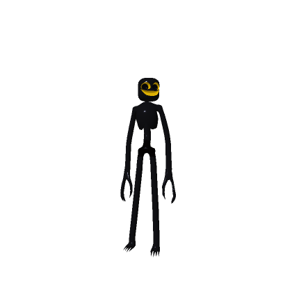 Tall Cartoon Smiling Monster