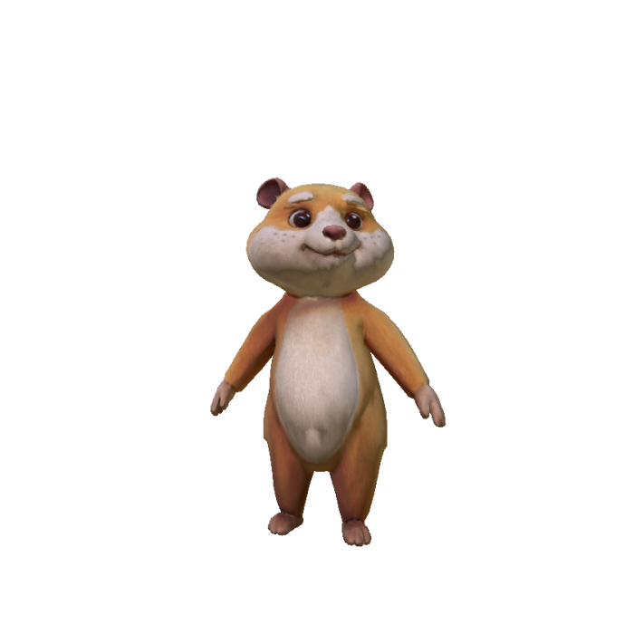 Apricot Hamster