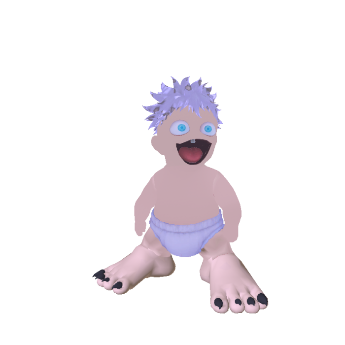 2D Mini Gojo Meme