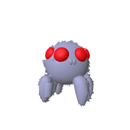Mini Spider (Recolorable)