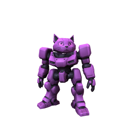 Pink Cat Robot